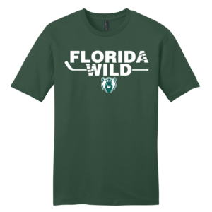 Florida Wild unisex tee, forest green