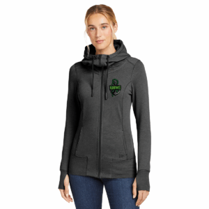 SanMar LNEA511 Krewe, Anchor Logo, Black Heather