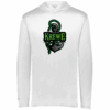 Tampa Bay Krewe lightweight performance hoodie, anchor logo, white