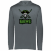 Tampa Bay Krewe lightweight performance hoodie, graphite