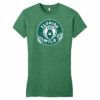 Florida Wild women's fitted cotton tee, heathered kelly green