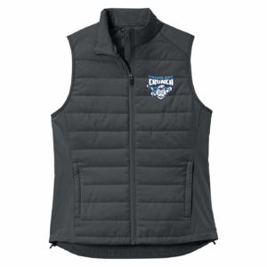 Crunch womens vest, iron grey