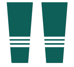 FLORIDA WILD GAME SOCKS, DARK GREEN (CUSTOM ITEMS TAKE 3-5 WEEKS)