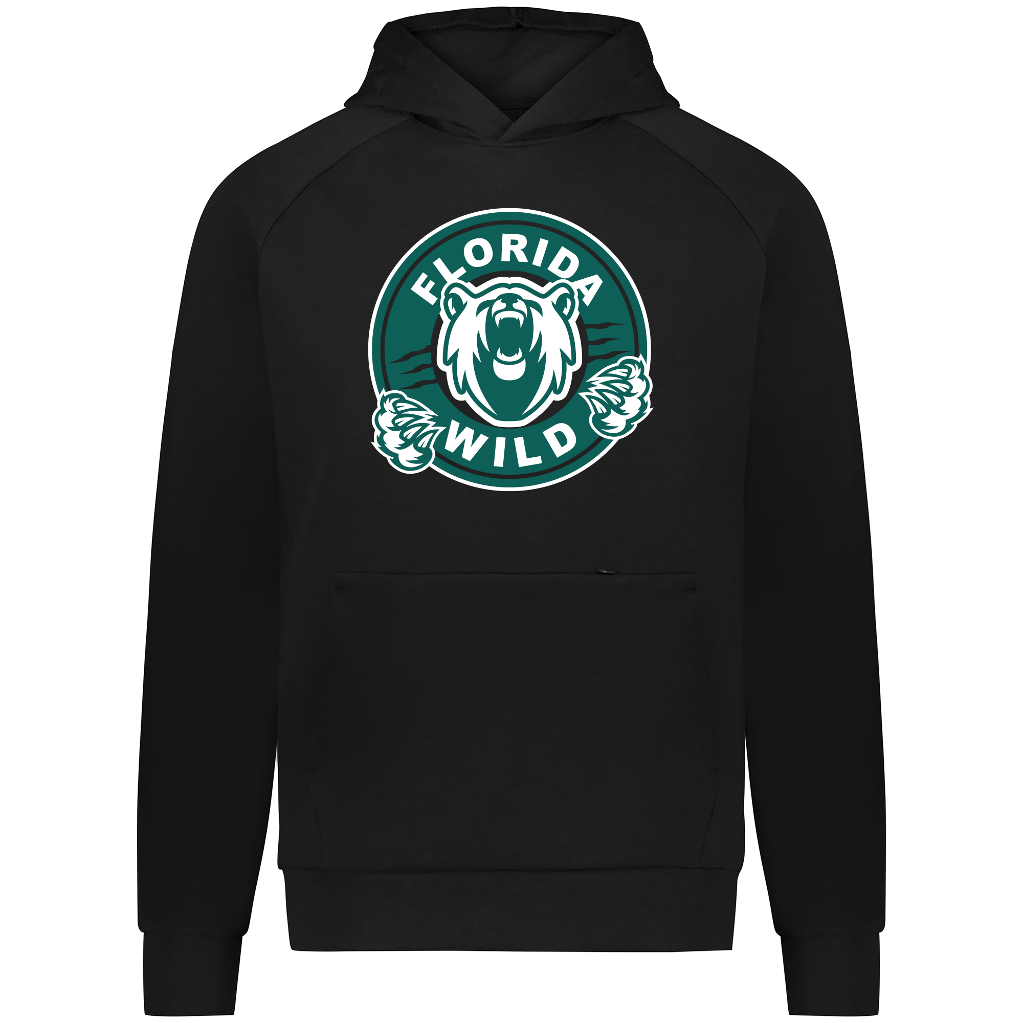Florida Wild city series hoodie, black