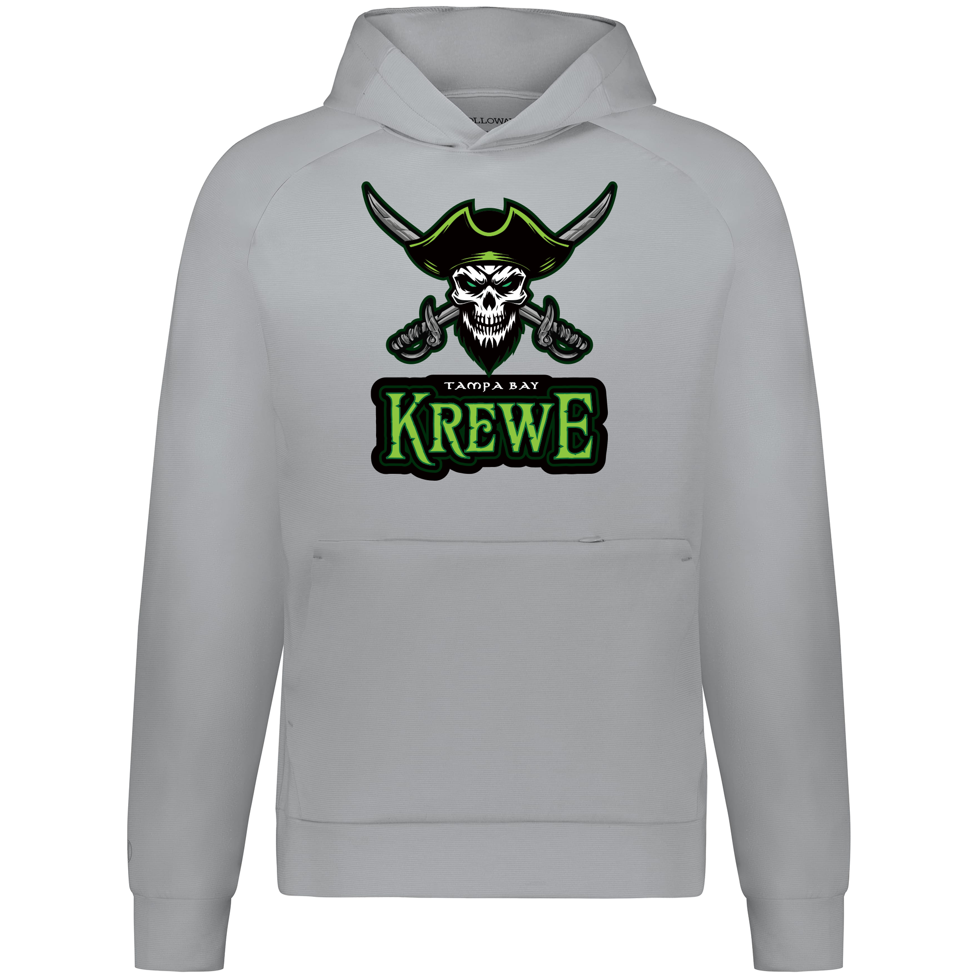 Tampa Bay Krewe city series hoodie, pewter