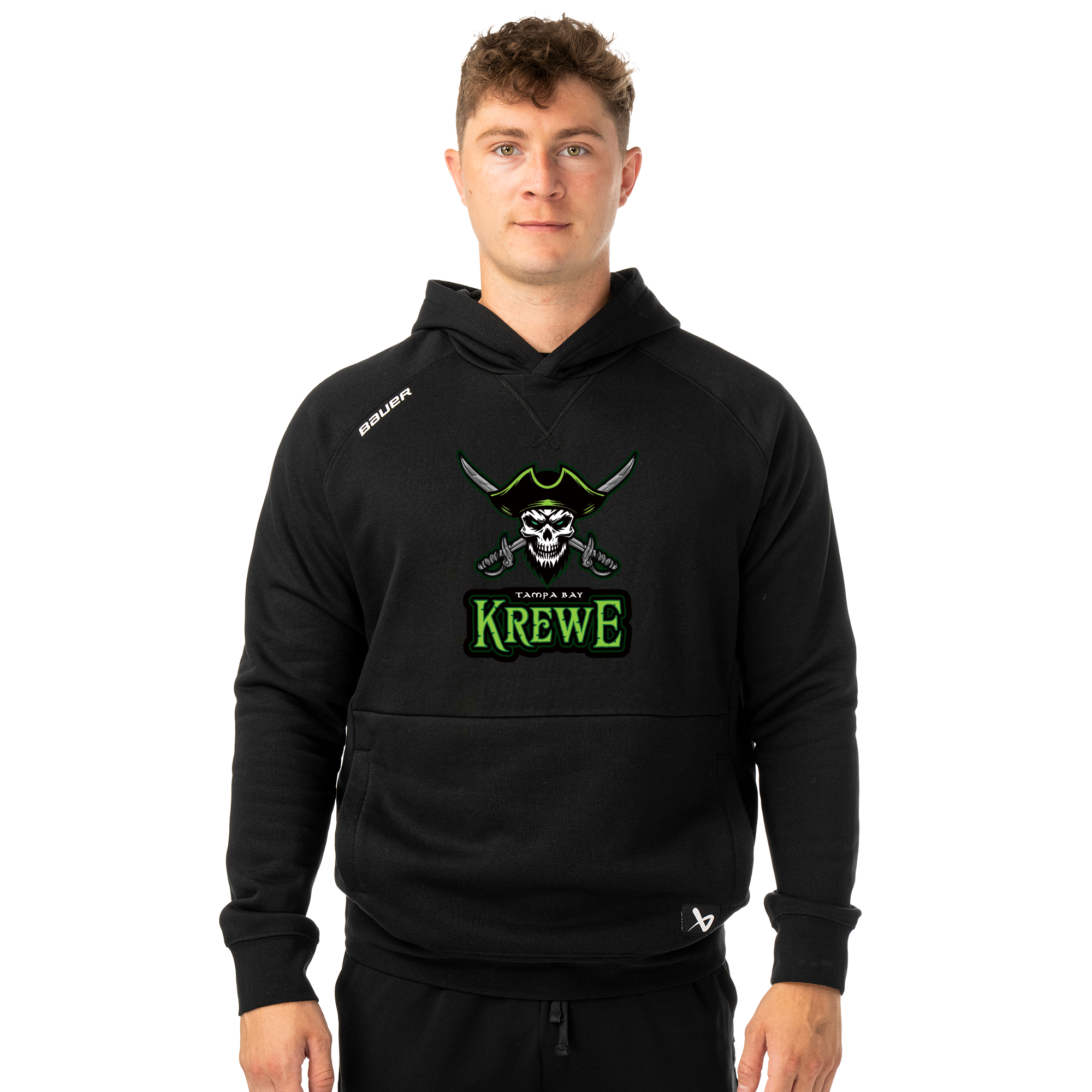 Tampa Bay Krewe Bauer Ultimate Hoodie S26, black